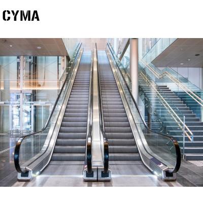 China CYMA modern elevator with vvvf system energy saving handrail custom shopping mall escalator for sale