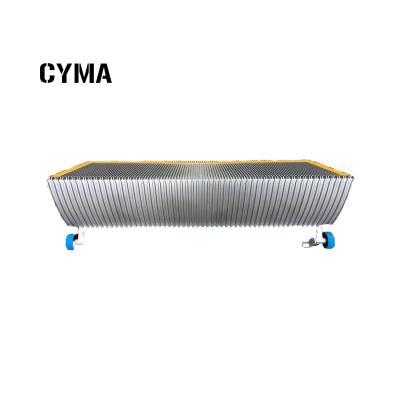 China Modern Escalator Parts Aluminum Alloy Escalator Step Width 800mm 1000mm for sale