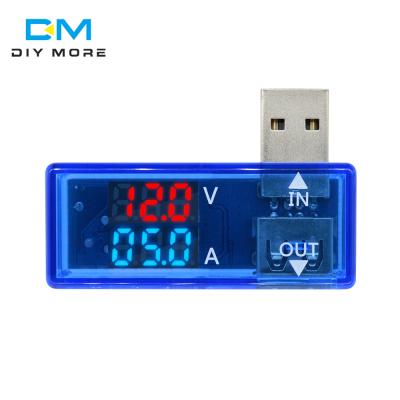 China USB Dual LED Voltmeter Ammeter Detector Current-Voltage Monitor X12985 Blue-tooth Tester for sale