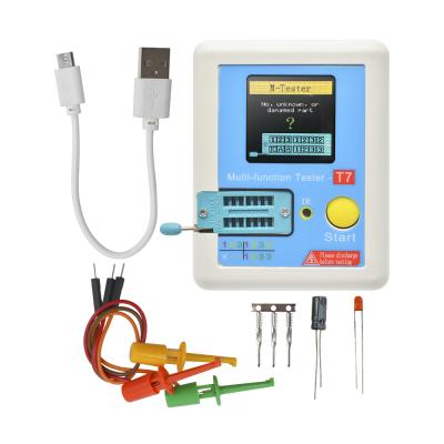 China LCR-T7 Transistor Tester TFT Display Diode Triode Capacitance Meter PNP Transistor MOSFET 052064 for sale