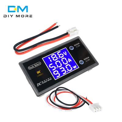 China DC 50V 5A 250W Digital LCD Display Voltmeter Ammeter Voltage Volt Current Electricity Meter X12872 for sale