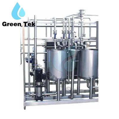 China High Efficiency GreenTek Small Fruit Juice Pasteurizer 50/100/150/200L pasteuizer with refrigeration cooling pasteurization machine for sale for sale