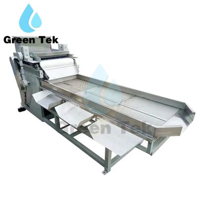 China High Efficiency GreenTek Spinach Seafood Fish Shrimp Raisin Stalk Removing Potato Washing Clean And Feeding Cassava Machine For Fruit for sale