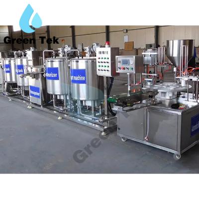 China High Efficiency GreenTek 150L Small Milk Pasteurizer 2023 / High Quality Milk Pasteurization Machine for sale