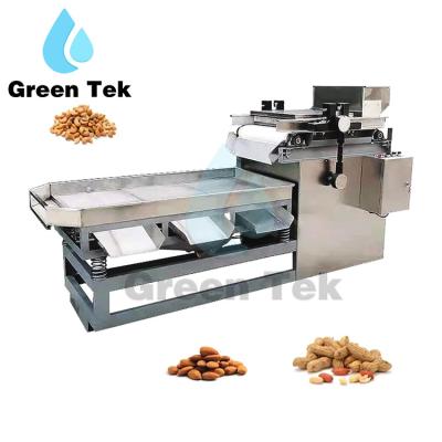 China High Efficiency Hotsale GreenTek2023 Automatic Dicer Roasted Peanut Hazelnut Walnut Die Crusher Cut Pellet Cashew Machine For Crushing Nut for sale