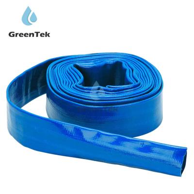 China Hotsale Materials PVC Layflat High Quality Anti-UV Top Hose 4 Inch PVC Hose For Garden Agriculture Farm Irrigation 2023 for sale