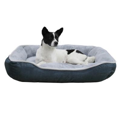 China Comfortable Waterproof Soft Washable Soft Washable Cat Bed Removable Pet Bed Dog Pet Cushion for sale