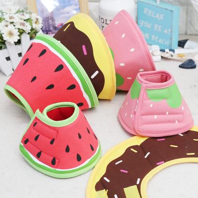 China Factory Price Custom Prevent Dog Licking And Pet Biting Cone Of Soft Cute Comfortable Shame Headgear Protector for sale