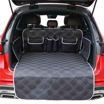 China Travel Newcomers Waterproof Seat Cover Dog Oxford Car Trunk Cargo Liner for sale