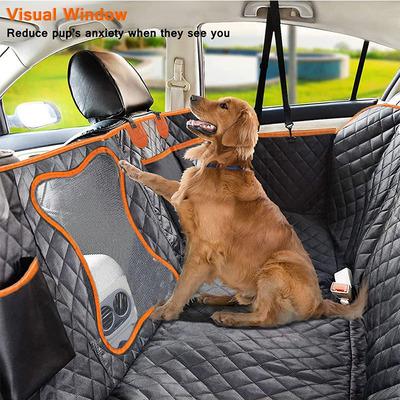 China Travel Oxford Material Durable Waterproof Odorless Dog Car Seat Cover Hammock For Pets Moving for sale