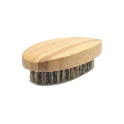 China 100% high quality skin friendly travel boar hair beard brush for men for sale