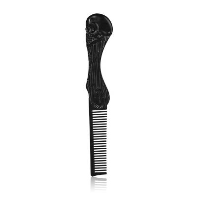 China Portable Mini Folding Comb Pocket Stainless Steel Beard Comb New Style Oil Folding Anti-static Head Comb for sale