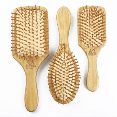 China Comfortable Hot Selling Anti-static Cheap Bamboo Hair Comb Massage Airbag Comb for sale