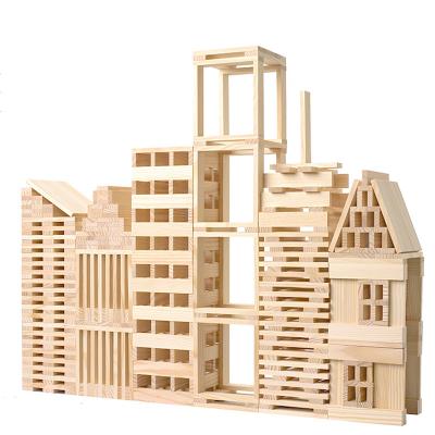 China Classic Building Blocks Building Blocks Eco - Friendly Material Educational Toy Kids Wooden Toys for sale