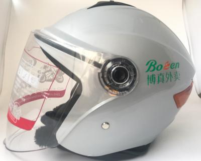 China PP/Plastic half motorcycle helmet, helmet for motorbike with various colors and safe high quality, factory direct sale for sale