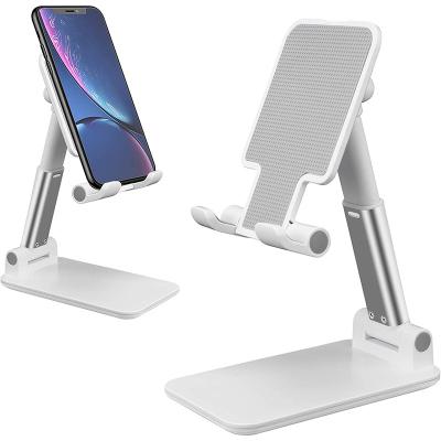 China Adjustable Foldable Telescopic Desk Mobile Phone Holder Stand Universal Adjustable Desktop Smart Phone Tablet PC Bracket for sale