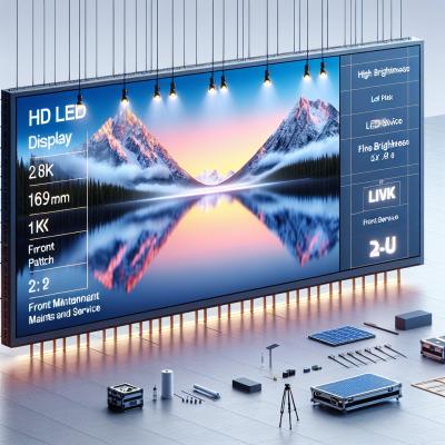 Cina 5K Curved LED Display Screen for High-Performance Advertising in vendita