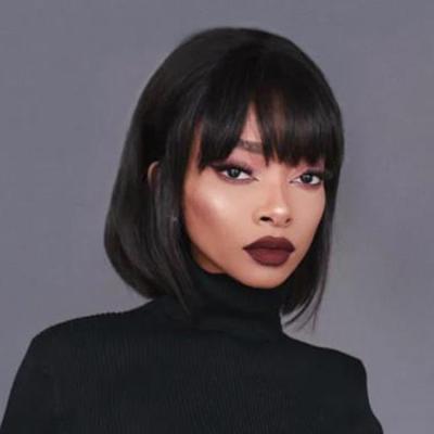 China Silky Straight Wave Glueless Short Lace Front Wig Bob Virgin Human Hair Lace Front Wigs Bob Wigs Straight Pixie Cut for sale