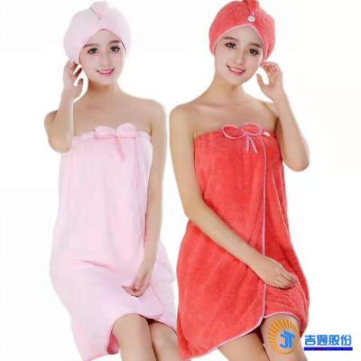 China Girls Microfiber Bath Towel Compressed Robe Bathrobe Made in China for sale