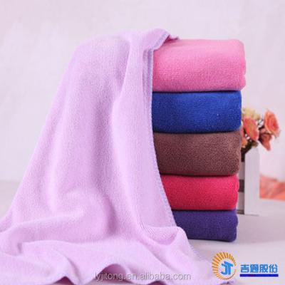 China Compressed Super Soft Quick Dry Super Absorbent Microfiber Hairdressing Towel for sale