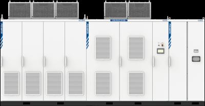 Cina Risposta rapida 200kW-3250kW Quattro quadranti inverter Multiplexed SPWM Sine Wave in vendita