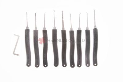 China KLOM 9 Piece Hook Pick Set for sale