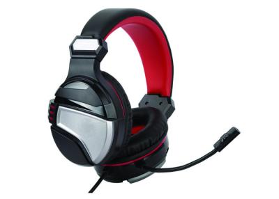 China conductor de los auriculares del juego del interruptor del 1.2m, rojo y negro Ps4 de las auriculares 40m m en venta