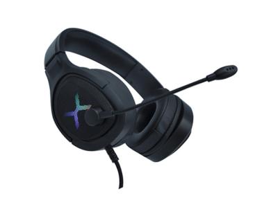 China Control de volumen fácil superficial del Mic RGB del juego de las auriculares de la PC de la máscara flexible del hierro en venta