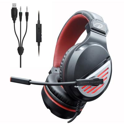 China el enchufe 2x3.5 llevó las auriculares del juego de las luces, Xbox One enciende para arriba las auriculares atadas con alambre en venta