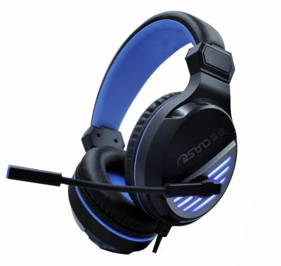 China 2.2m Cable Gaming Headset With RGB , Light Up Headphones for sale