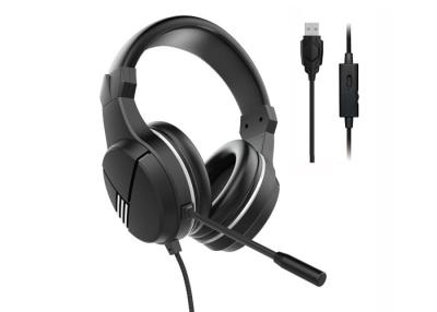 China 2.2m Pc Headset Noise Cancelling , 105db Headphone Gaming Usb for sale