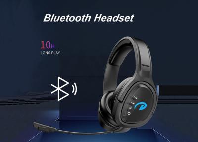 China Bluetooth Wireless Gaming Headset , 3.5mm Plug Bluetooth Over Ear Headset for sale