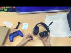 V5.0 Bluetooth Long Use Time Wireless Headset Wired Gaming Headphone With Led Light For PS4 PS5