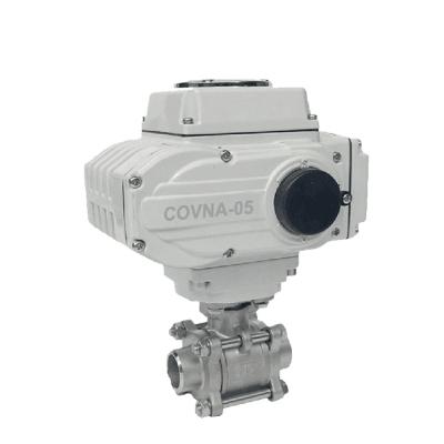 China COVNA HK60-Q-3PS-H 3pc General Electric Welding Ball Valve Electric Welding Ball Valve for sale