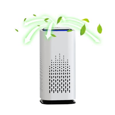 China TAS Fiter China Room UV Lamp Activated Carbon Hepa Filter Mini Portable Smart Fresh Air Purifier for sale