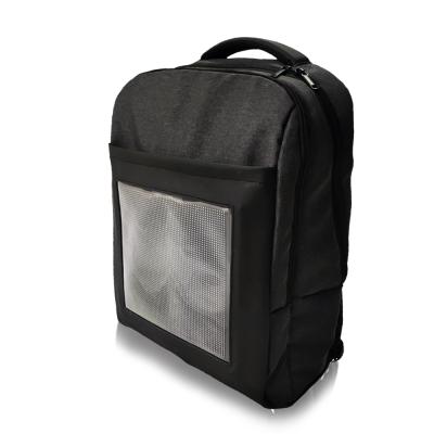 China Waterproof Smart Advertising Led Backpack Light Screen Billboard Backpack School Bag With Led Display for sale