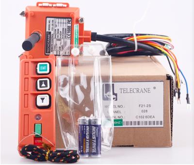 China Digital LED Display F21-2S Wireless Remote Controls For Tower Cranes for sale