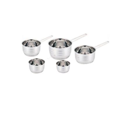 China New Design Stainless Steel Pot Sustainable Cooking Kitchenware Cooking Sets Milk Pots Soup Pot for sale