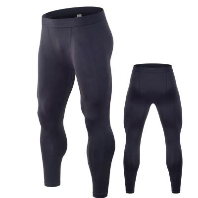 China Wholesale Mens Breathable Compression Pants Elastic Tights Sports Gym Gaiters for sale