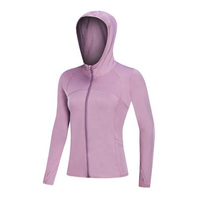 China 2019 Breathable New Design Gym Sportswear Long Sleeve Running Slim Fit Yoga Women Sports Jacket Zipper Fitness Gym Tops for sale