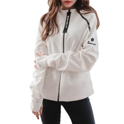 China Autumn and winter new breathable yoga clothes women's breathable fitness clothing fashion sports leisure hat running coat for sale