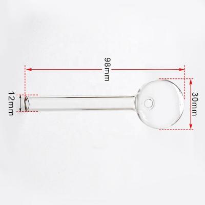 China 2021cheapest smoking filter glass smoking accessories like rose straight glass cigarette holder tube with ball for sale