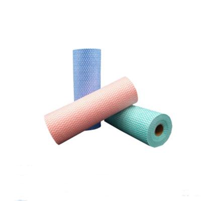 China Multi Purpose Sustainable Non Woven Spunlace Kitchen Dry Cleaning Cloth for sale