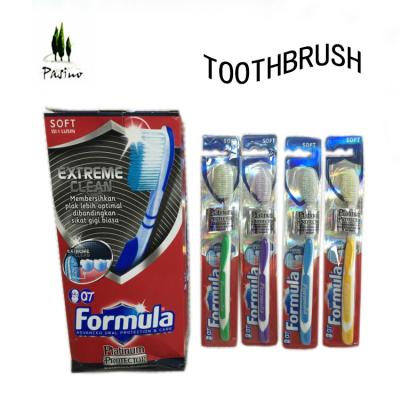 China Disposable bristle brush for adult teeth cleaning for sale