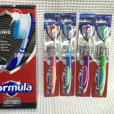 China Bristle Hotel Disposable Nylon Soft Toothbrush for sale