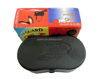 China bilateral shoe shine sponge 11.5 x 5.5 x 4.5cm for sale