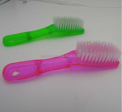 China Durable Plastic Long Handle Hair Washing Soft Shoe Brush Household Crystal Cleaning Brush for sale