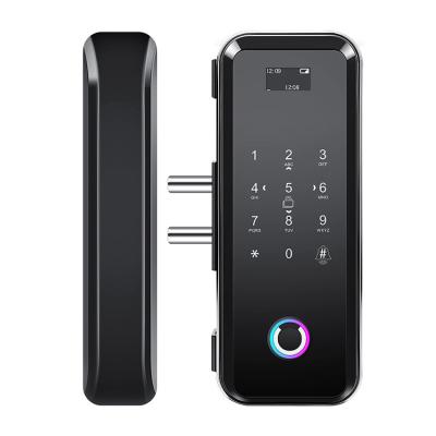 China Smart electronic glass home electronics candado office hotel apartment home security tuya tuya door lock for hotel apartment system dool home locks for sale