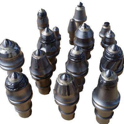 China Pile Hammer Core Drilling Cutter Picks Tungsten Carbide CUTTING TOOLS Bullet Teeth 19MM 25MM 5030MM for sale