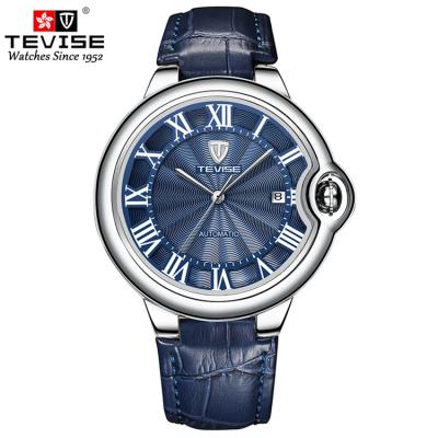 China Wholesale china automatic date TEVISE T842C mechanical men watch fashion style calendar design dive watch automatic for sale